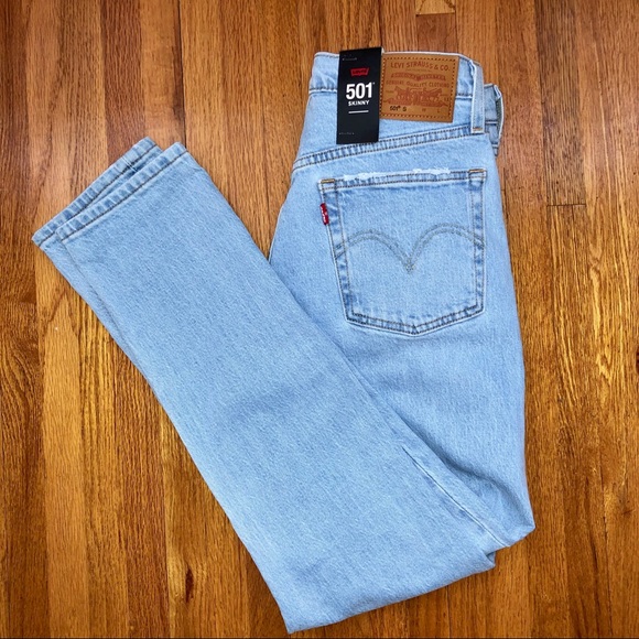 levi's 501 skinny low pro